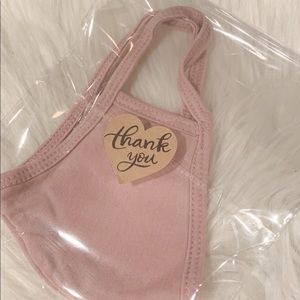 washable mask ( pink )